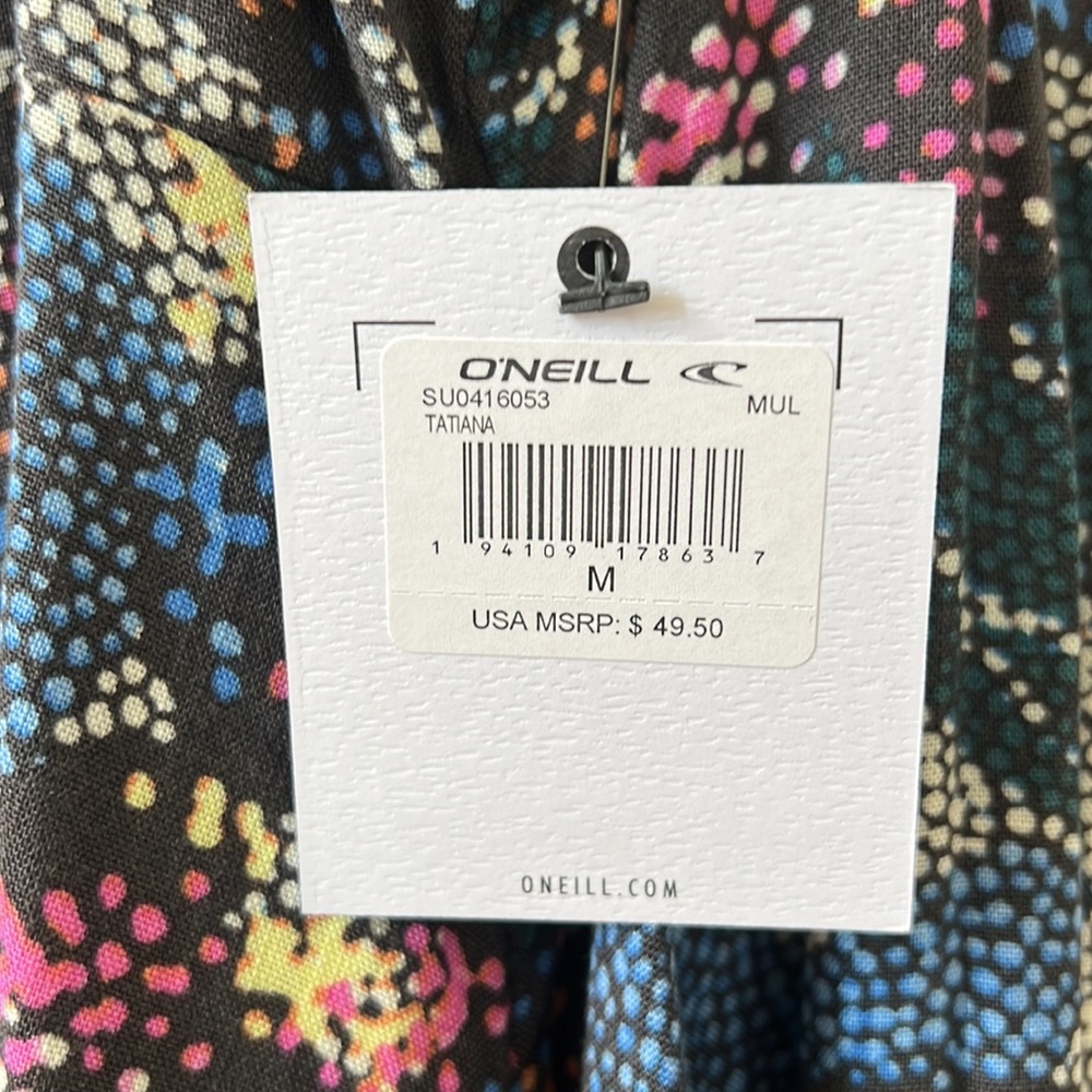 O’NEILL Tatiana Dress/Beach Coverup NWT Size M - Picture 5 of 5